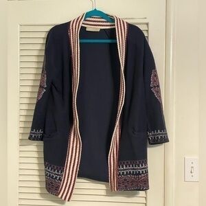 Zara blue cardigan